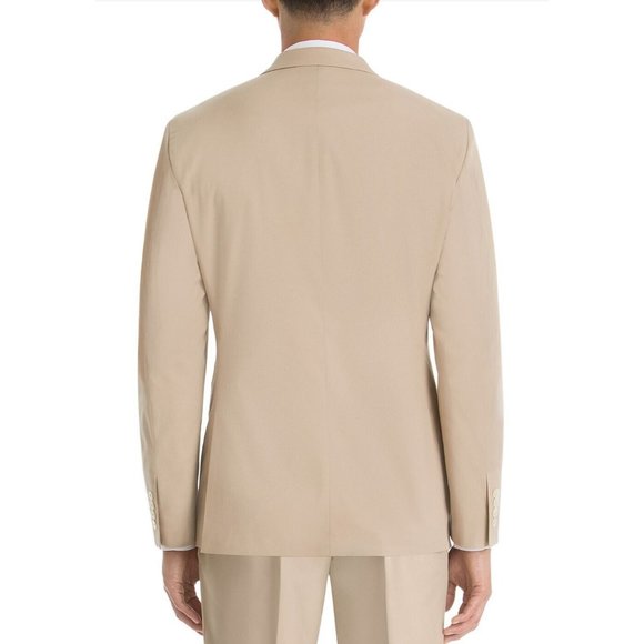Lauren Ralph Lauren Men's Plain Tan Suit Separate Coat beige 44 Short - Picture 2 of 2